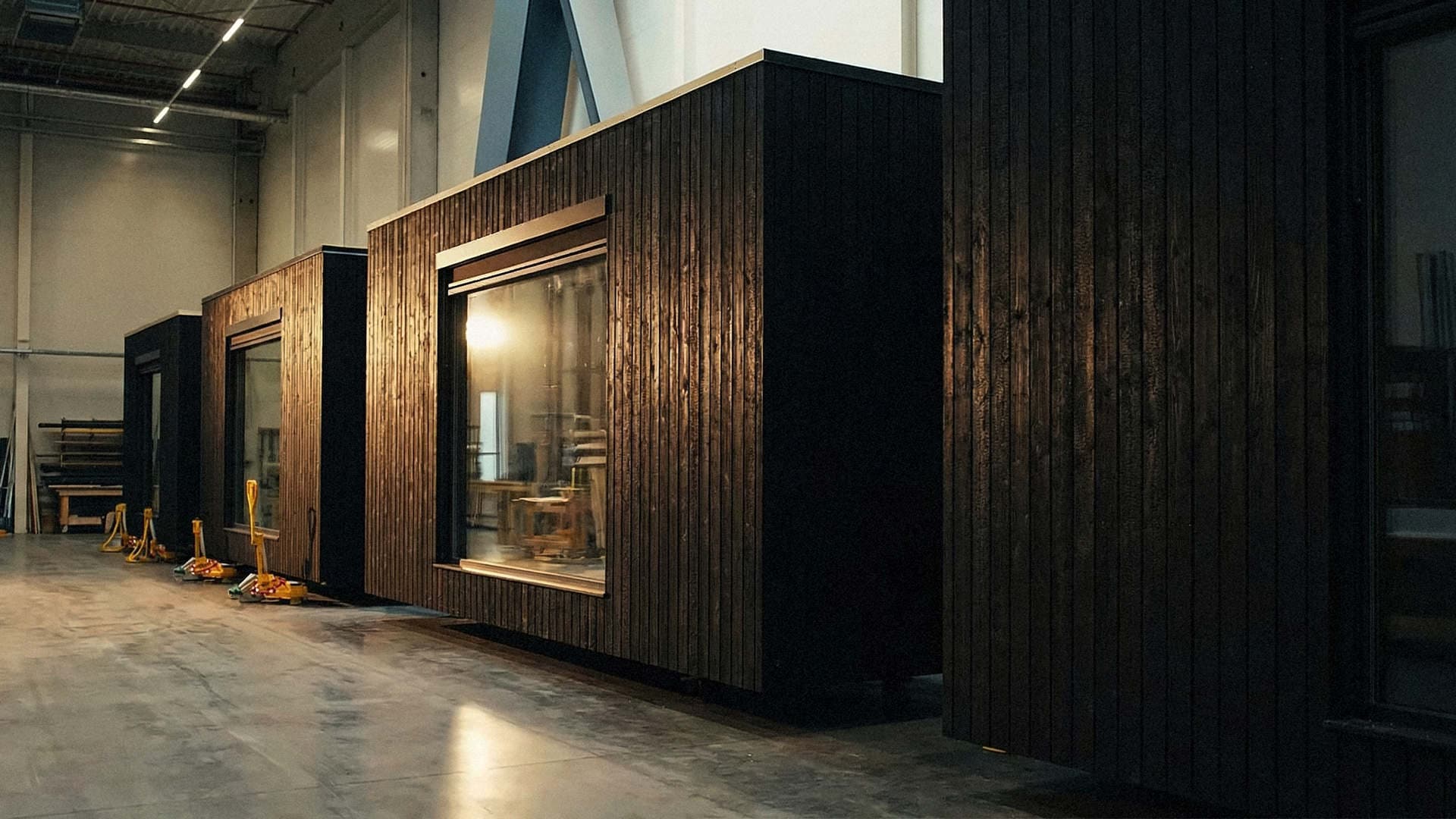 BioBuilds factory, experts in designing and building passive modular homes.