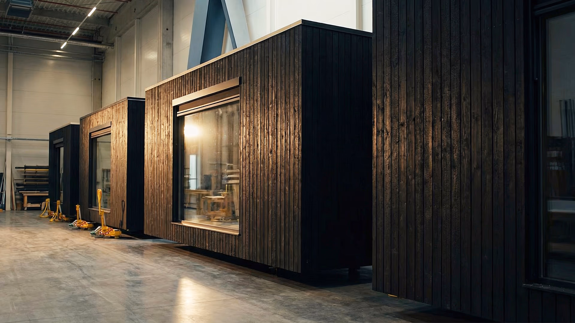 BIOBUILDS factory, experts in designing and building passive modular homes.