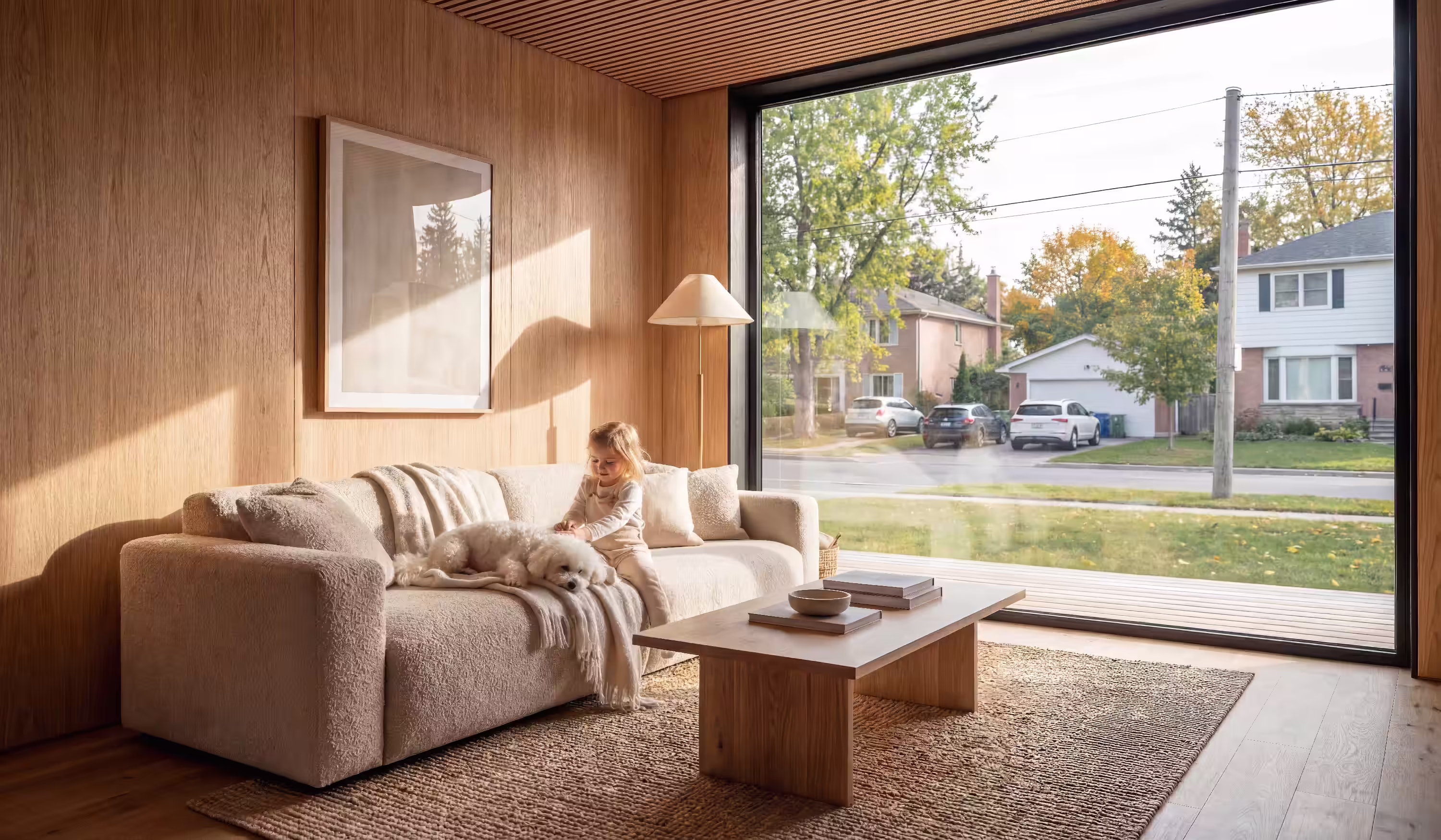 Family living in BIOBUILDS home